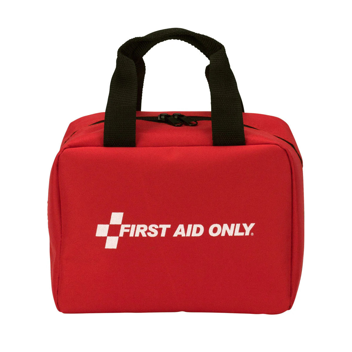 25 Person Bulk First Aid Kit, ANSI A, Type I & II, Soft Fabric Nylon Pouch Case