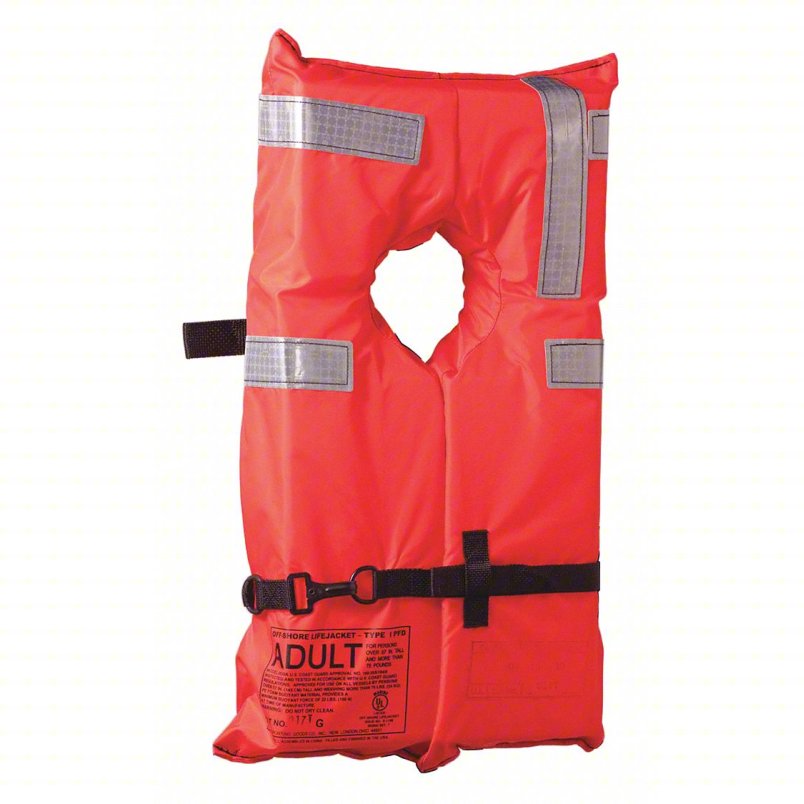 Type I Adult Universal Collar Style Life Jacket