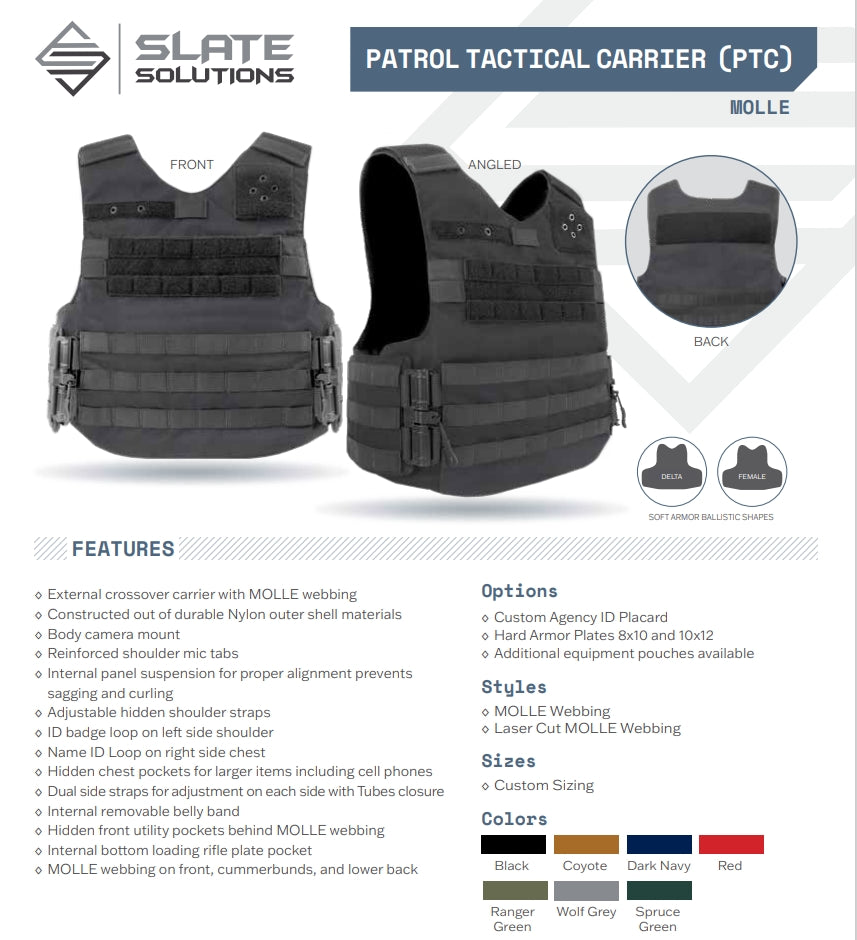 Patrol Tactical Carrier (PTC) MOLLE