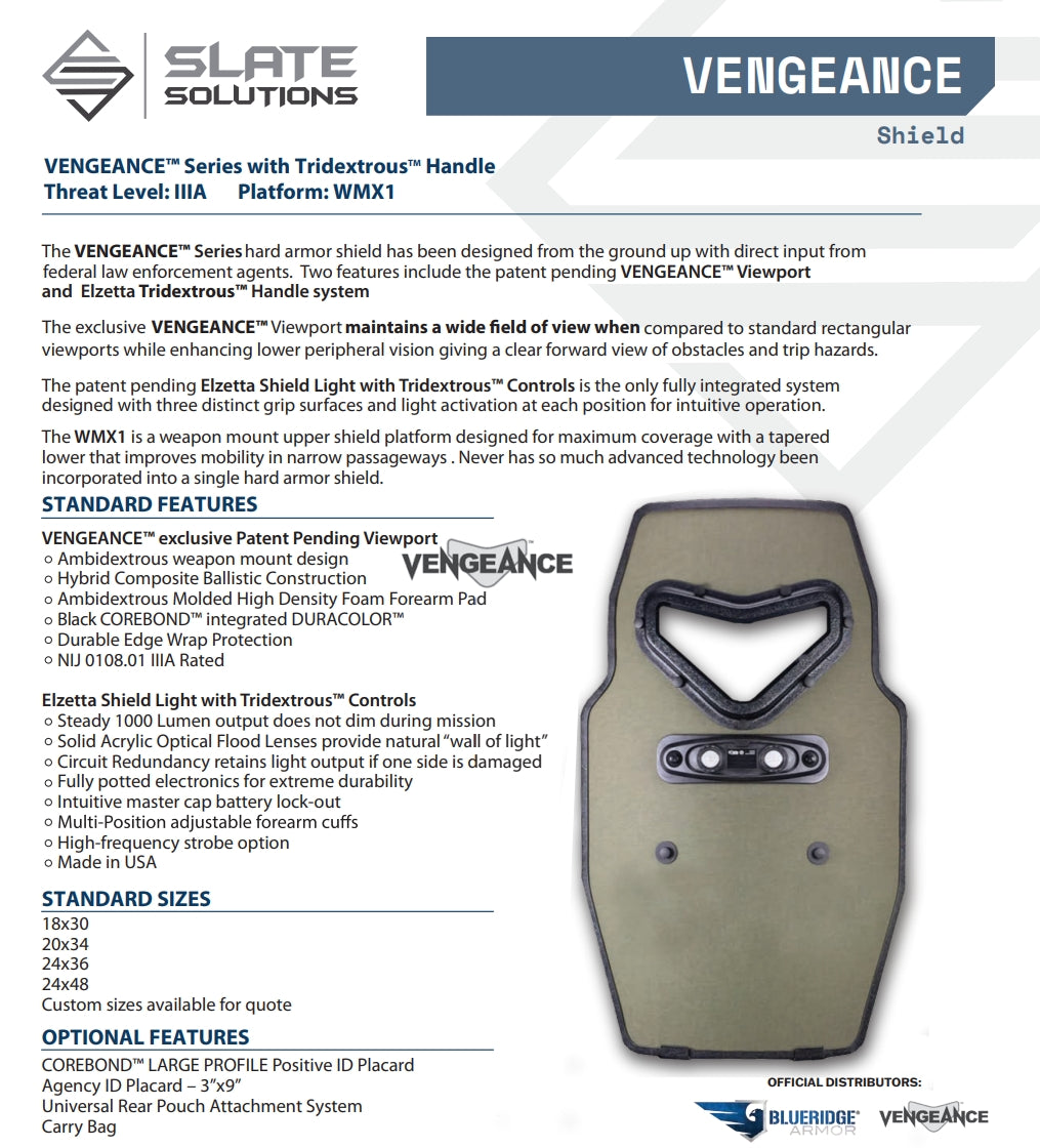 VENGEANCE SERIES WITH TRIDEXTROUS HANDLE