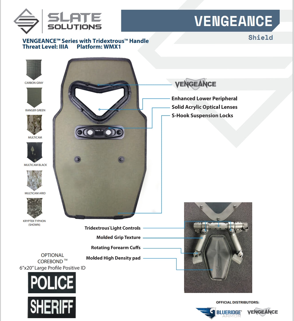 VENGEANCE SERIES WITH TRIDEXTROUS HANDLE