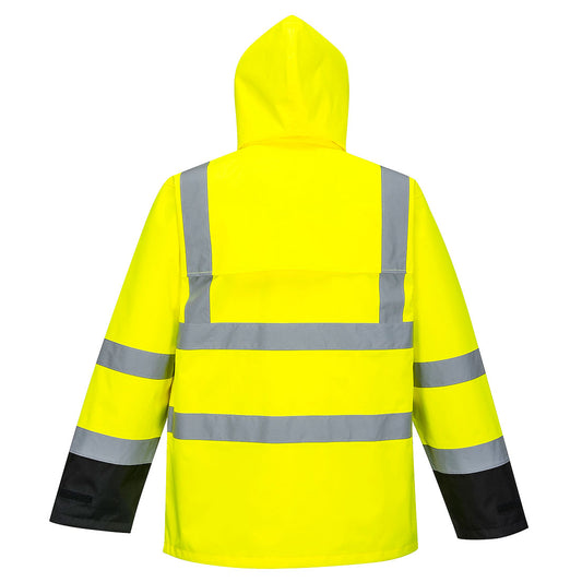 Hi-Vis Contrast Rain Traffic Jacket