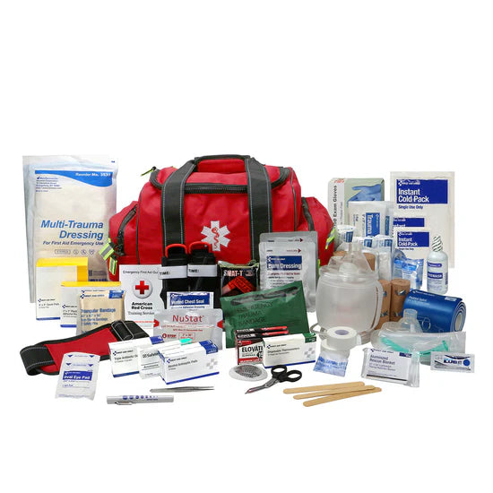 First Responder Bag, Standard plus Bleed Control & Airway Mgmnt.