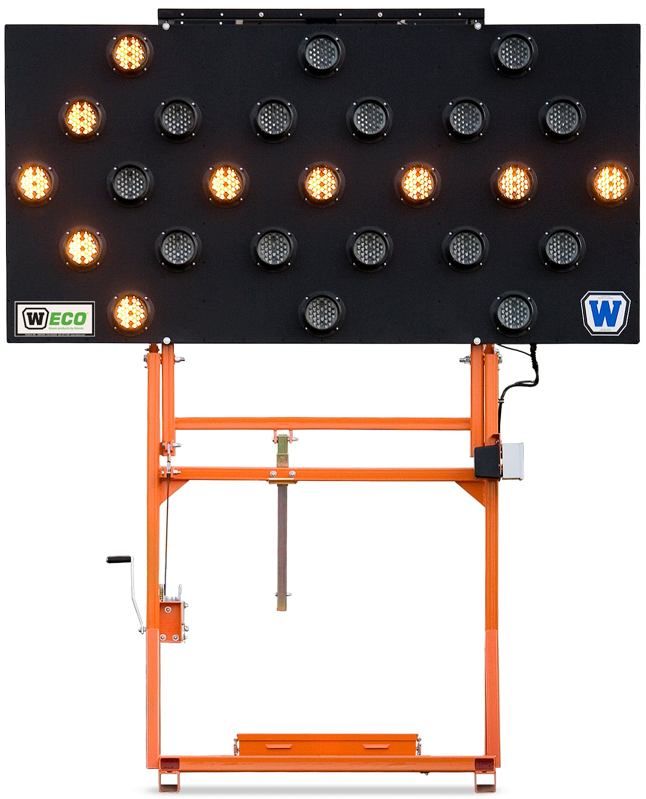 Folding Frame Arrow Board Skids