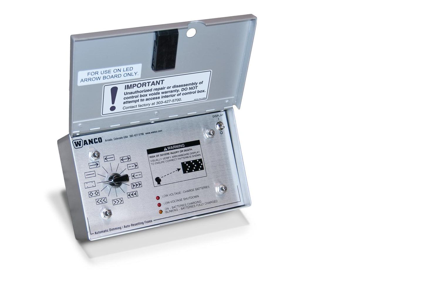 Folding Frame Arrow Board Skids