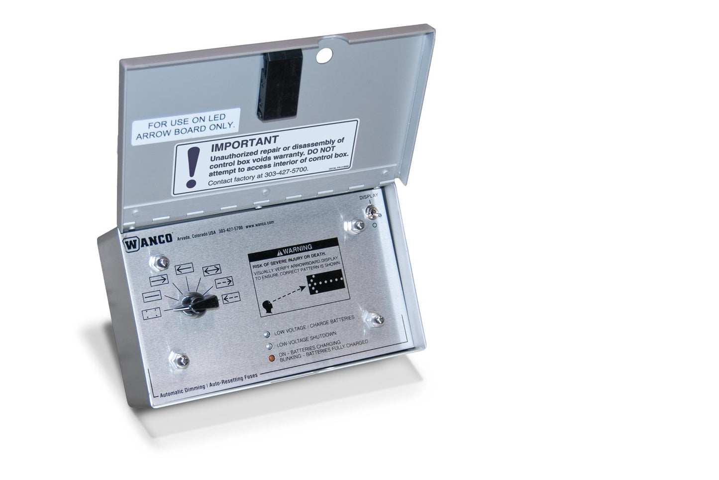 Folding Frame Arrow Board Skids