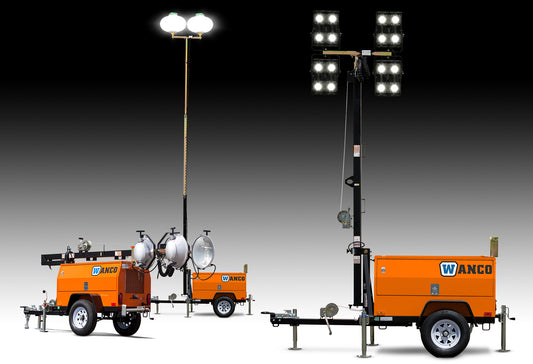 Diesel Laydown Light Towers