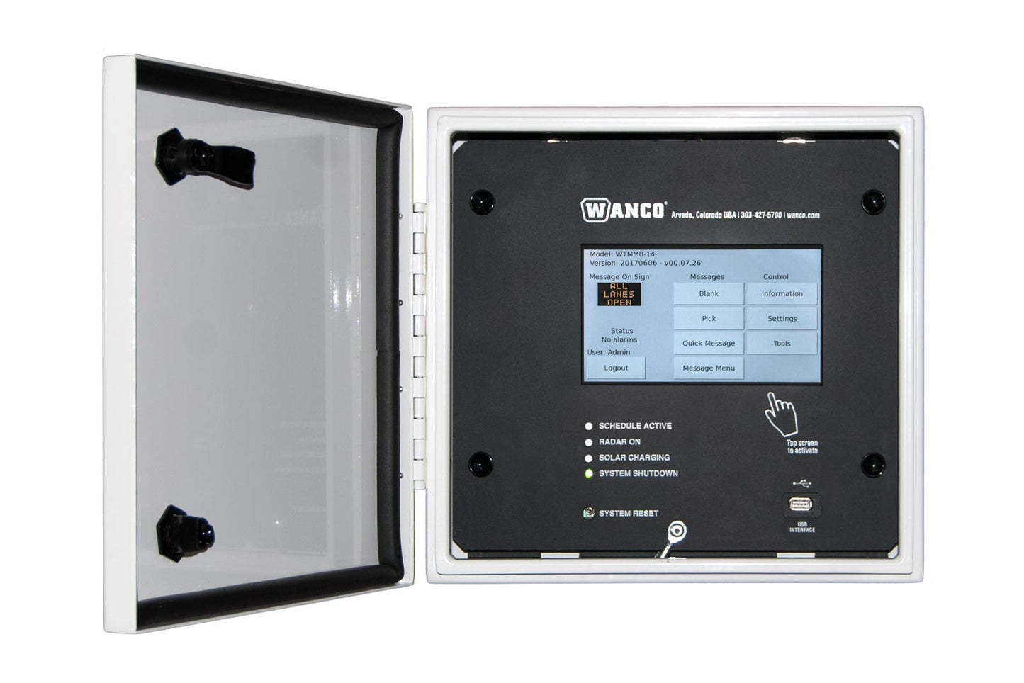 Mini Three-Line Message Sign