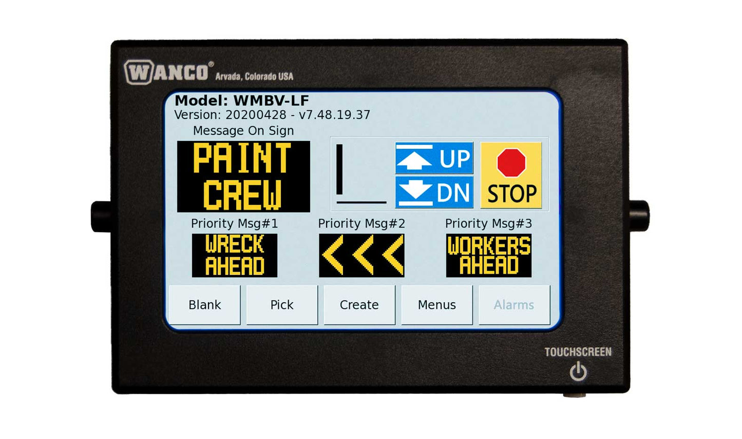 Small Truck Message Signs