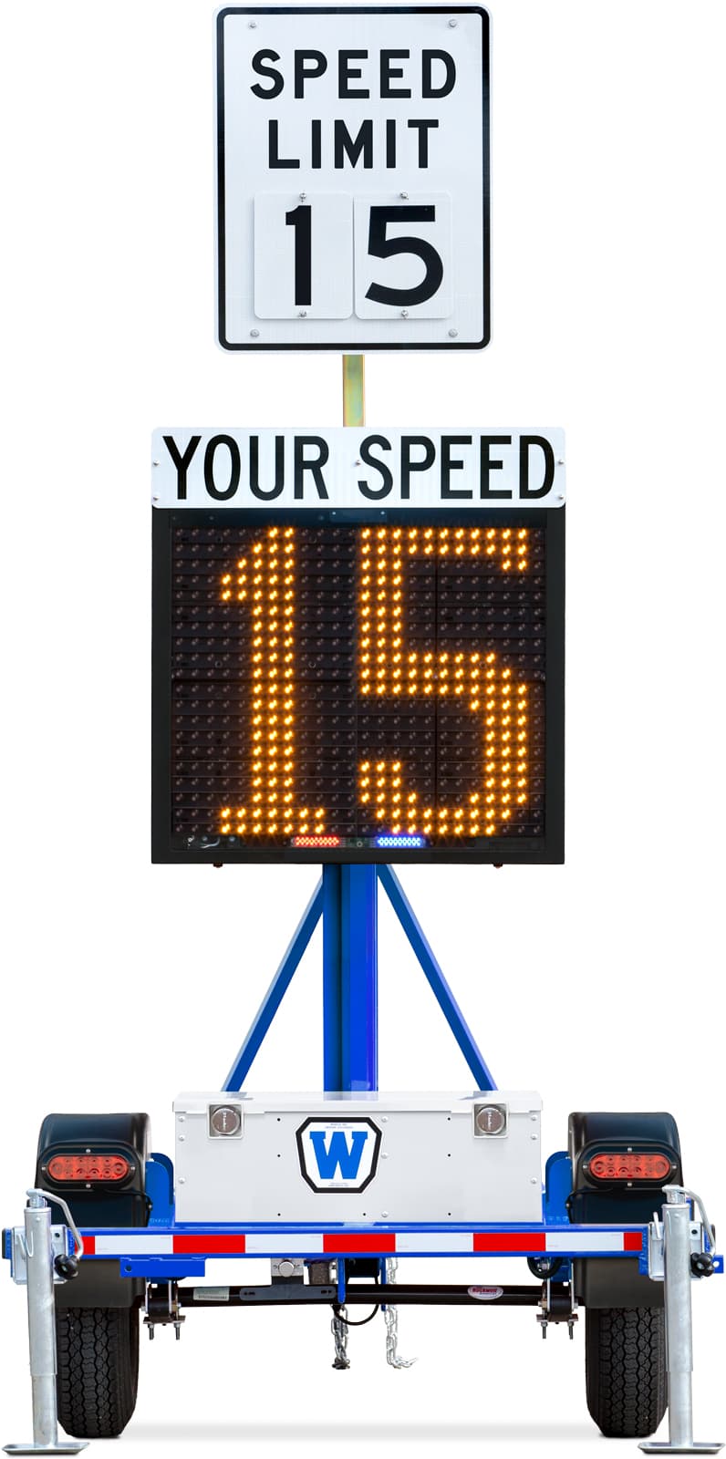 Compact Speed Trailer for Public Safety