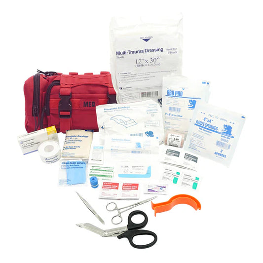 Rapid Response First Aid Bag - Red