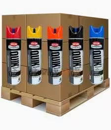 Krylon® 17 Ounce Aerosol Can Industrial Quik-Mark™ Solvent-Based Inverted Marking Paint