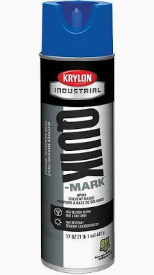 Krylon® 17 Ounce Aerosol Can Industrial Quik-Mark™ Solvent-Based Inverted Marking Paint